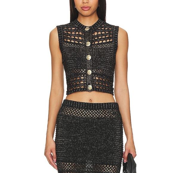 Retrofete 'Delma' Black Cotton Top Size XS - Picture 1 of 4